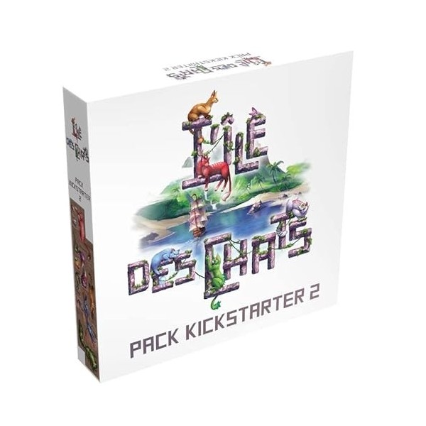 Lucky Duck Games Lîle des Chats Extension Pack Kickstarter 2 - Jeu de société - Version française