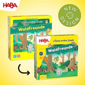 HABA 306605 – Mes premiers jeux – Amis de la forêt, jeu pour enfant à partir de 2 ans, fabriqué en Allemagne