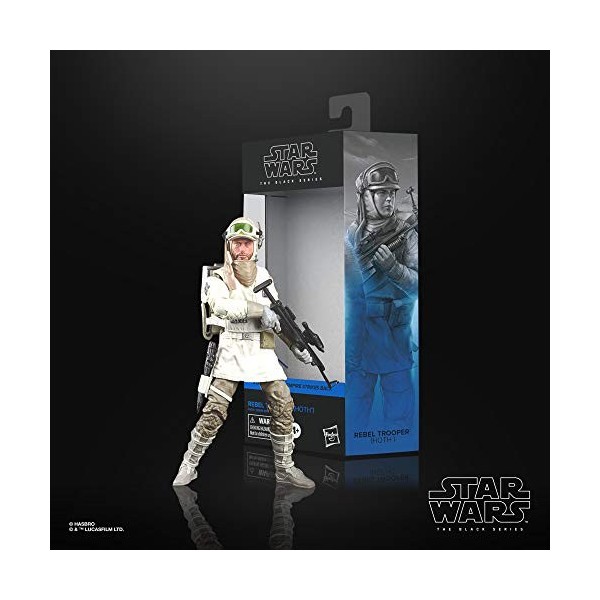 Star Wars – Edition Collector – Figurine Black Series Rebel Trooper Hoth - 15 cm