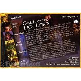 Atlas Games 1247&nbsp;–&nbsp;Dungeoneer, Call of Lich Lord