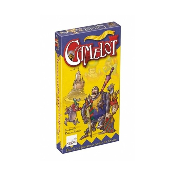 Asmodee Camelot Gioco Da Tavolo, 2-5 Giocatori, 10+ Anni, 40 Minuti, Carte E Fiches