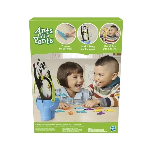 Hasbro Gaming Ants in The Pants, Easy and Fun Preschool Game for Kids Ages 3 and Up, for 2-4 Players