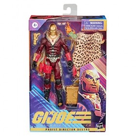 G.I. Joe Classified Series Profit Director Destro Action Figure 15 Premium Toy Multi Accessories Échelle 15 cm avec Emballage