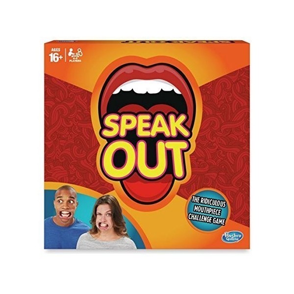 Speak Out Jeu Meilleur Jeu de famille pour cadeau de Noël Hasbro