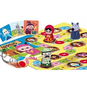 Liscianigiochi- Montessori Bois Storytelling des Contes de fées, 85903, Non Applicable
