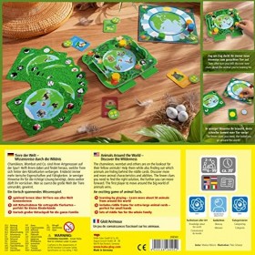HABA 306560 – Animaux du monde, jeu à partir de 6 ans, fabriqué en Allemagne