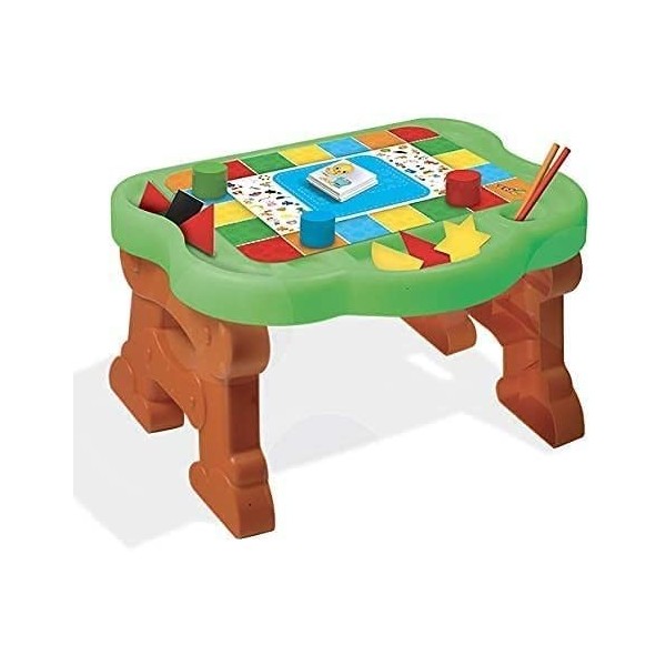 Liscianigiochi- Carotina Table Basse très Active 30 Jeux, Nouvelle édition, 90075, Multicolore