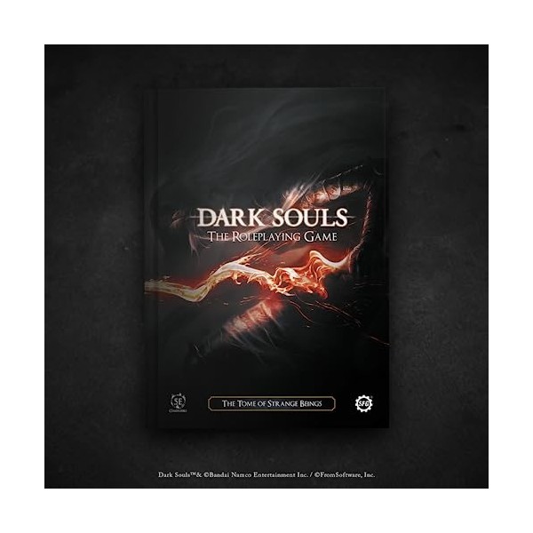 Dark Souls The Tome of Strange Beings by Steamforged Games - Livres de RPG - Jeux pour adultes et adolescents - Compatible av