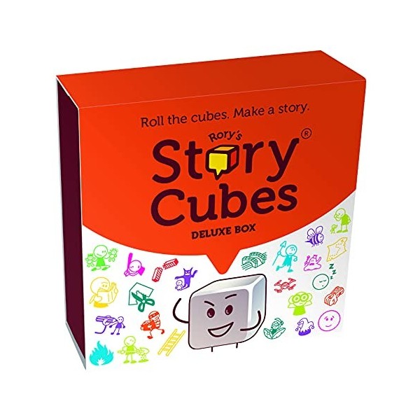 Asmodee- Story Cubes : boîte de reconditionnement Design A, ASMRSCREPACK01A, Special Value Box