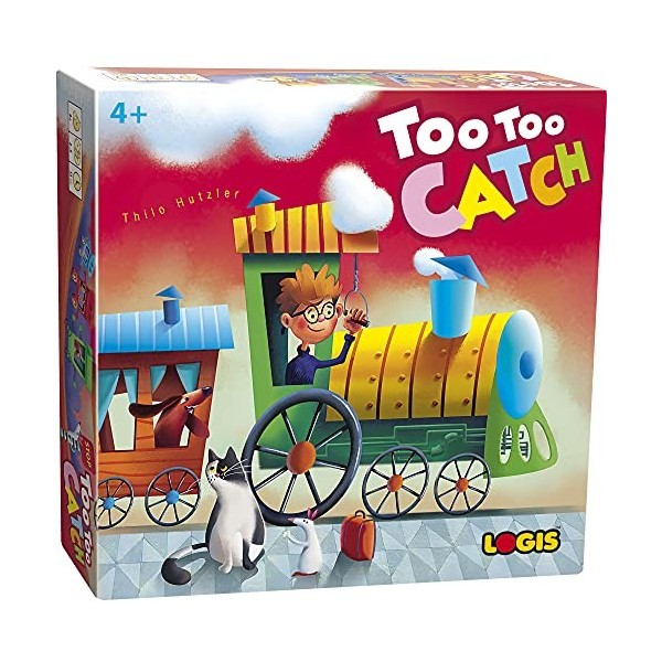 Jeu de société Too-Too Catch I Jeu et apprentissage pour les enfants, jeu éducatif pour 2 à 5 joueurs à partir de 4 ans I Les