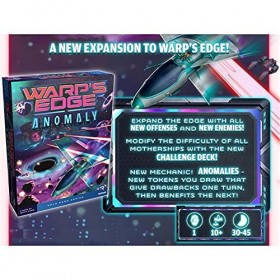 Renegade Game Studios Warps Edge : Anomaly Expansion - Jeu de stratégie de construction de sacs, à partir de 10 ans, 1 joueu