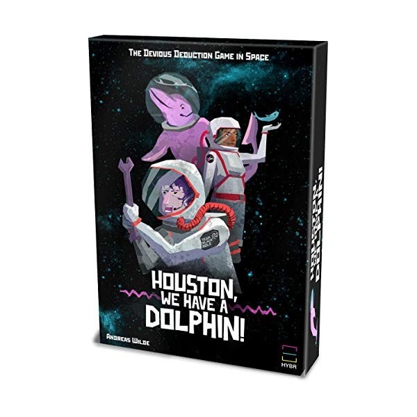 HYBR Houston, we have a Dolphin Games – Jeu de société de déduction sociale dans lespace pour 3 à 5 joueurs | Le cadeau inno