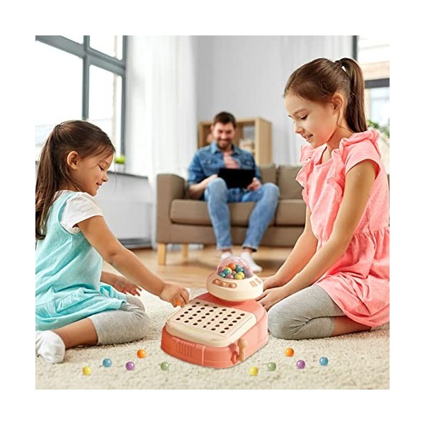 Wenmin société Perles - Jeu dassociation Perles | société interactif Parent-Enfant Motricité Fine Jouets Montessori Jouets d