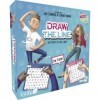 Heidelberger Spieleverlag, Synapses Games SG005 Draw The Line Jeu de fête pour 4 à 8 Joueurs à partir de 8 Ans