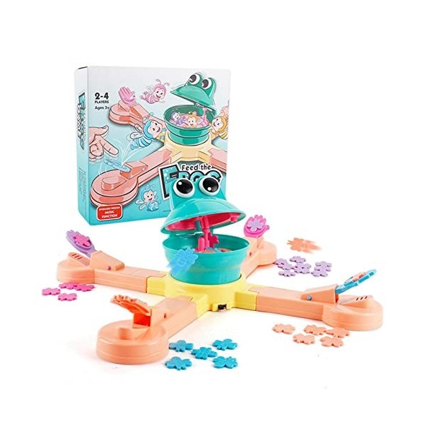 Hudhowks 2 Pcs Cerveau Large | Lancer Le Jeu Jouets cibles pour Les Enfants,Jouet fête Jeu société Table Grenouille daliment