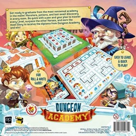 Dungeon Academy Jeux de Plateau, Édition Multilangues