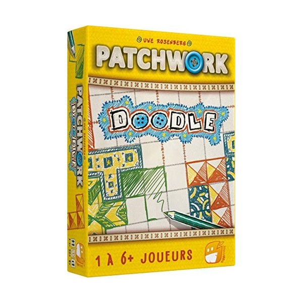 Funforge | Patchwork : Doodle | Jeu de société | À partir de 8 ans | 1 à 6 joueurs | 20 minutes