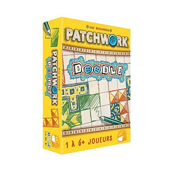 Funforge | Patchwork : Doodle | Jeu de société | À partir de 8 ans | 1 à 6 joueurs | 20 minutes