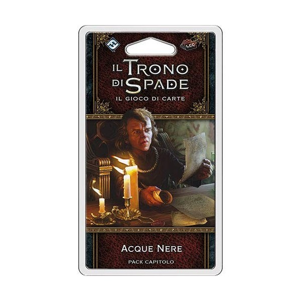 Asmodee Italia - Game of Thrones LCG 2nd Ed. Onogal 9248 - Jeu de société Expansion en Italien - Noir