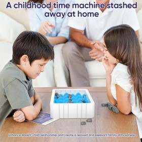 Jeu déchecs magnétique, Jeu de société magnétique, Jeu magnétique Amusant sur Table, Jeu de stratégie pour Enfants et Adulte