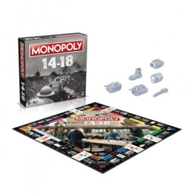 WINNING MOVES - MONOPOLY 14-18 - Jeu de société - Jeu de Plateau - Version française