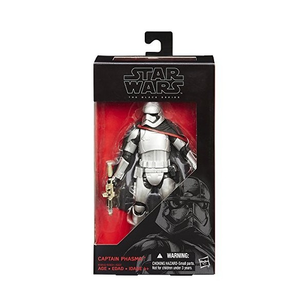 Star Wars : The Force Awakens Série Noire 15,2 cm Capitaine Phasma