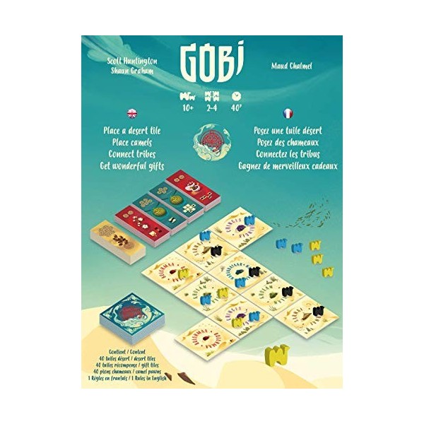 Capsicum Games- Gobi juego de mesa, CAP1918, Multicolor