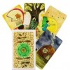 Mara Luna Tarot Jeu de 78 cartes de tarot nostalgiques et amusantes avec guide et chiffon de tarot 10 x 6,2 cm