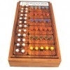 Terrapin Trading Ltd Fair Trade Thai Thailand Wooden Rainwood Mastermind Board Game Set 22x12x4cm