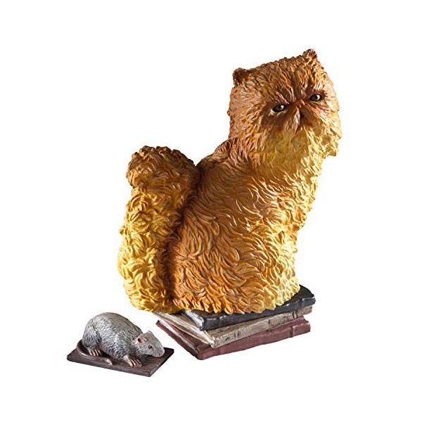 The Noble Collection Magical Creatures Crookshanks - Hand-Painted Magical Creature 11 - Officially Licensed 7in 18.5cm Har