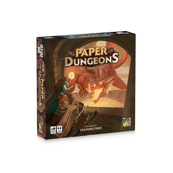 Paper Dungeons Jeu de table en italien