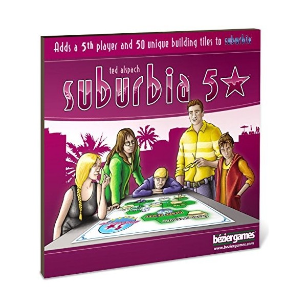 Bezier Games Suburbia 5 Star, BEZ00014, Multicolore