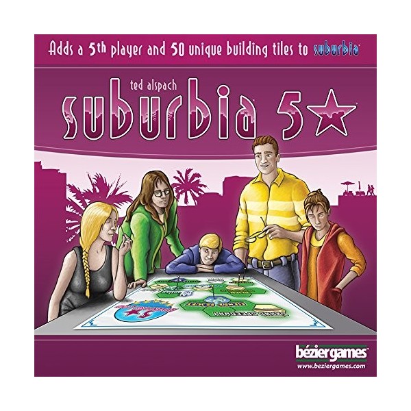 Bezier Games Suburbia 5 Star, BEZ00014, Multicolore