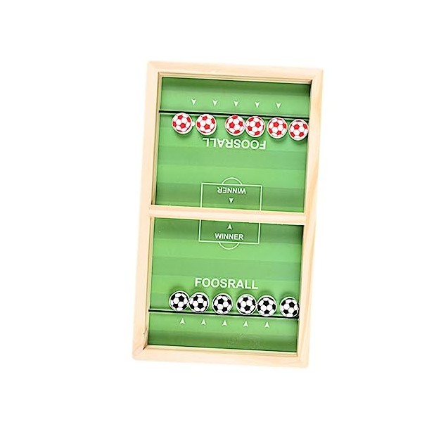 ibasenice 1Pc Jouets De Jeu De Société Éducatifs Jeu De Société Drôle Football De Table Jeu De Football De Table pour Les Enf