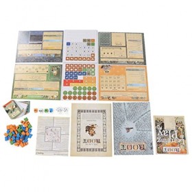 SPYMINNPOO Kit de Jeu de Cartes Daventure, Jeux de Rôle Version Anglaise Interactive 2-4 Joueurs Jeu de Société Stratégique
