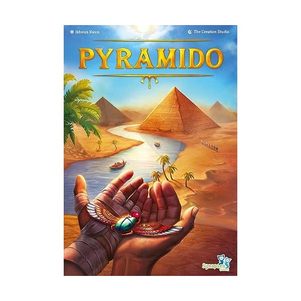 Asmodee Synapses Games Pyramido - Jeux de société - Jeux de Placement - Jeux de Dominos - Placement de tuiles - Jeu Familial 