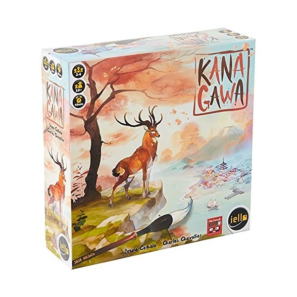 IELLO IEL51310 Kanagawa Board Game, Multicolor