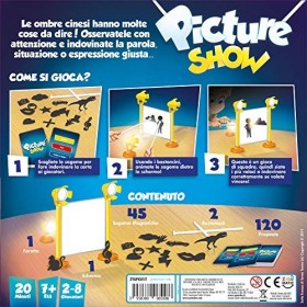 Asmodee Picture Show, Jeu de Table, édition en Italien, 8251, ZYGPIC01IT
