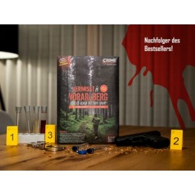 JAWAonline Crime Makers Jeu de détective – Livre dénigmes manqués à Vorarlberg – Jeu dEscape Room – Jeu de société pour adu