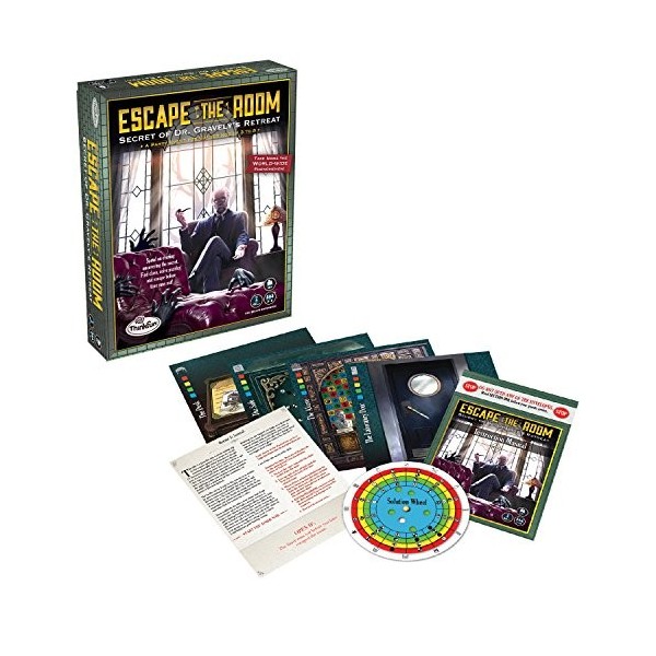 Escape the Room: Secret of Dr Gravelys Retreat Party Game