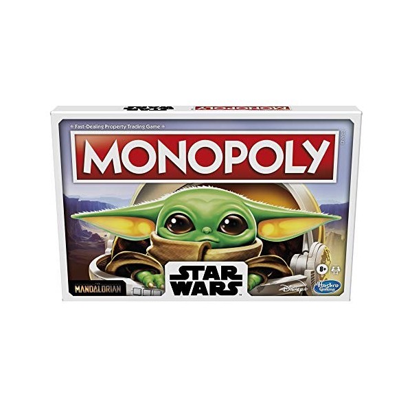 Hasbro Gaming Monopoly: Jeu de société Star Wars The Child Edition pour Les familles et Les Enfants de 8 Ans et Plus, mettant