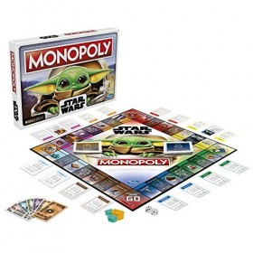 Hasbro Gaming Monopoly: Jeu de société Star Wars The Child Edition pour Les familles et Les Enfants de 8 Ans et Plus, mettant
