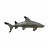 Deluxebase Mini animal Adventure Replica Replica Black tip Shark Figurine réaliste de petite taille qui fait un jouet idéal p