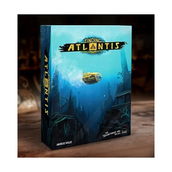 HYBR Finding Atlantis - le jeu dexploration compétitif pour 1-4 personnes