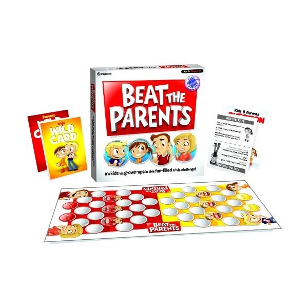 Spinmaster – Beat the Parents – Jeu de Connaissance Version Anglaise Import Royaume-Uni 