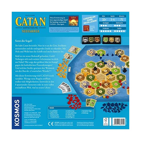 Catan - Erweiterung - Seefahrer