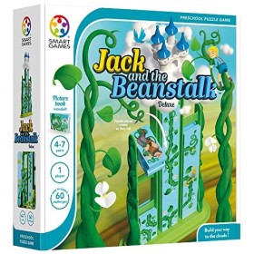 Smart Games - Jack & The Beanstalk, Preschool Puzzle Game with 60 Challenges, 4-7 Years
