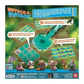 Game Factory Game Factory-3d-rutsche 646306-Jeu dadresse Riche en Action partir de 5 Ans Familial-Jeu denfant-pour 2 à 4 Jo