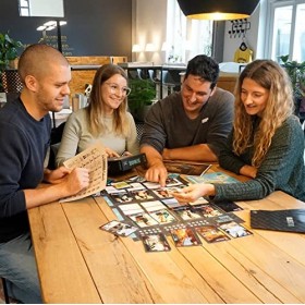 Noctis Verlag Jeu de crime pour 1 à 5 personnes - Jeu de crime - Jeu dévasion pour adultes - Jeu de crime - Détecteur de sor