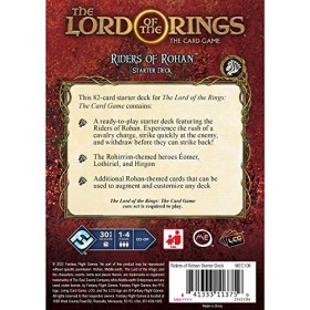 Fantasy Flight Games | Le Seigneur des Anneaux LCG : Riders of Rohan Starter Deck | Jeu de Miniatures | À partir de 13 Ans | 